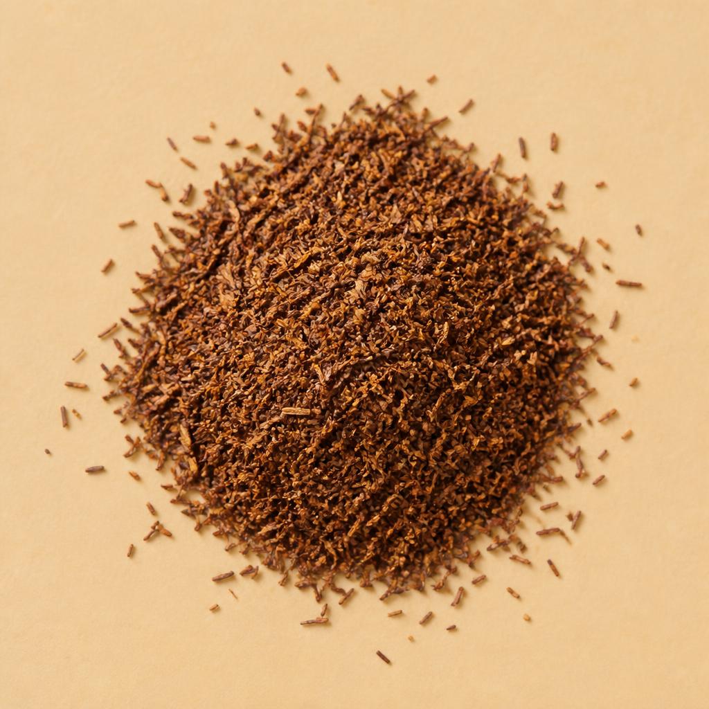 A pile of Honeybush on aged cream parchment
