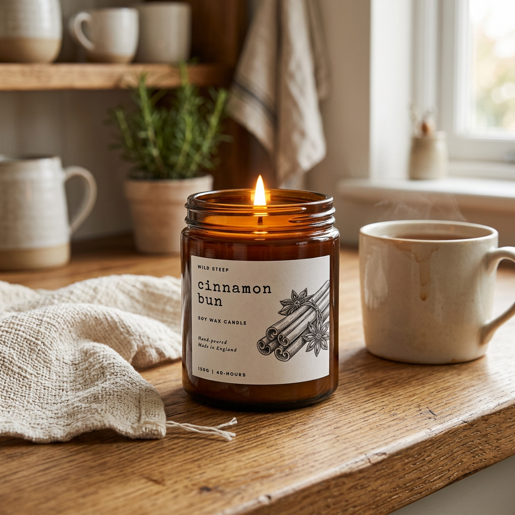 Cinnamon Bun Candle