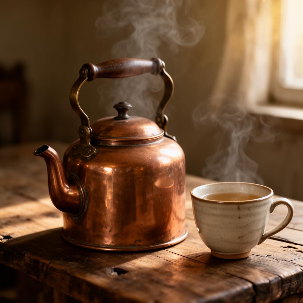 The kettle, kept.